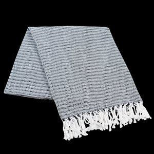Stylish Luxury Hand Loomed Towel- Black